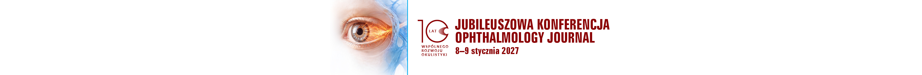 Konferencja Ophtalmology Journal - 10 lecie czasopisma 2027